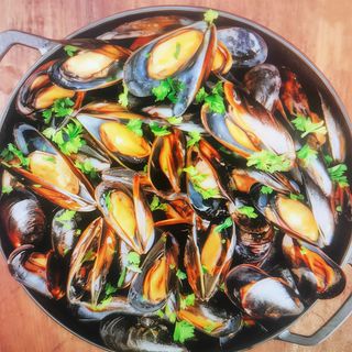 Mejillones a la marinera