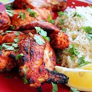 Fried Rice with Tandoori Chicken (Half chicken)