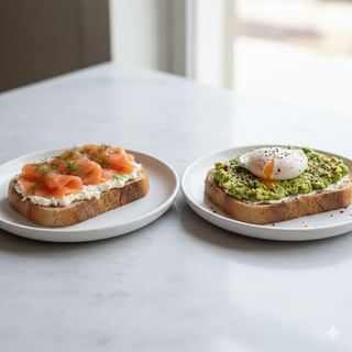 Tostada De Queso Crema