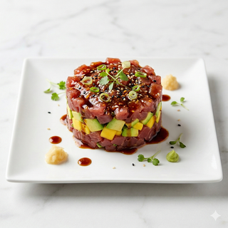 40B. Tartar De Atún Y Aguacate