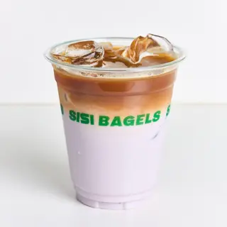 Iced Blueberry Latte