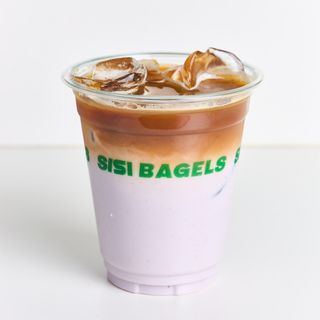 Iced Blueberry Latte