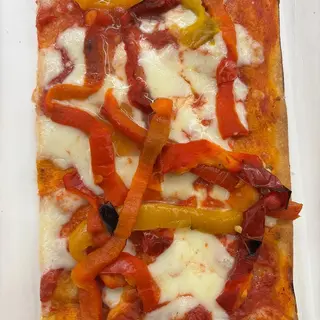 Margherita con peperoni al trancio