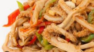 Лагман с бараньей требухой