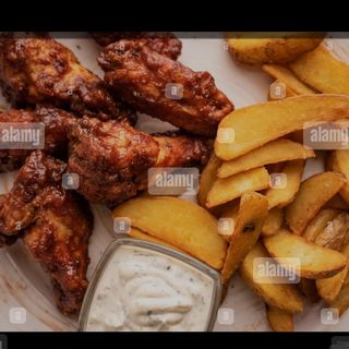 Alette grigliate menù