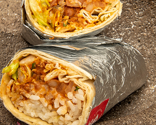 Burrito chili vegano