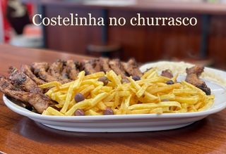 Costelinha de Porco na Brasa Simples