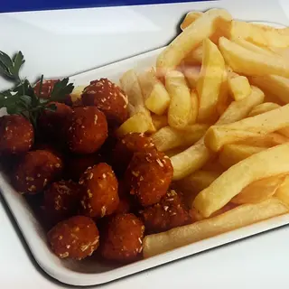 Plato Palomitas Que Rico
