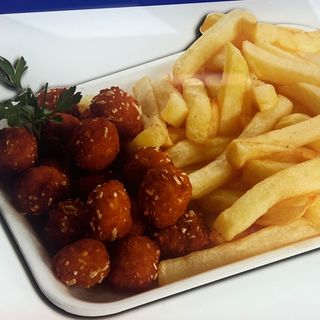 Plato Palomitas Que Rico