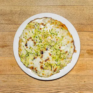 Zucchine julienne e stracchino gluten free
