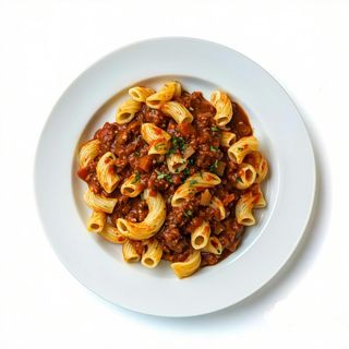 Maccheroncini con stracotto