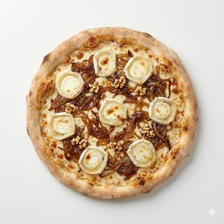 Med Rulo de Cabra con Cebolla caramelizada