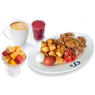 Chicken & Egg Wrap Combo (7AM - 12PM)