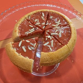 Bolo de Fubá  com  Goiabada