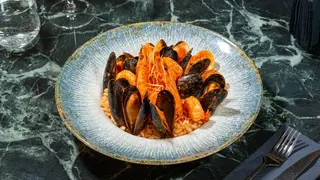 Risotto cu fructe de mare