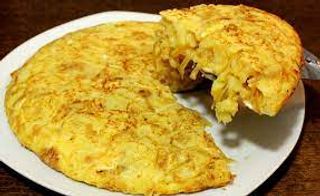 Tortilla De Patata Con Cebolla