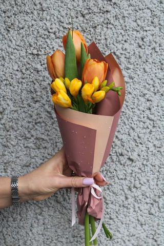 Buchetel primavara 5 flori