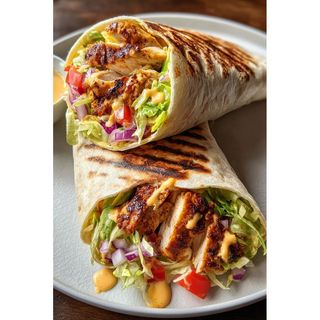 Chicken shawarma sandwich