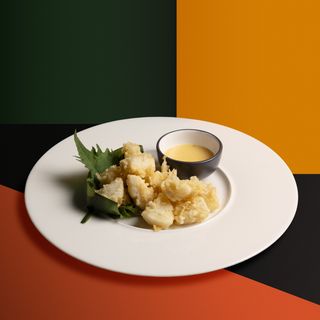 Baccalà in tempura