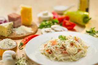 Spaghete Carbonara