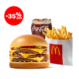 სამმაგი ჩიზბურგერის მაკმენიუ