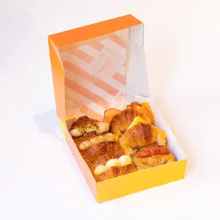 Caja de 6 medialunas mixtas