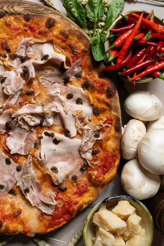 Pizza Especial Porchetta