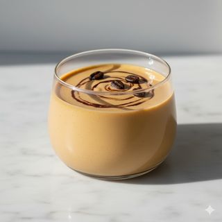 Panna cotta café
