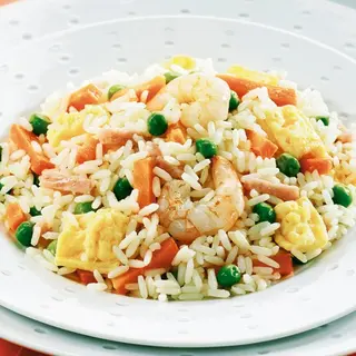 Arroz Frito Con Gambas