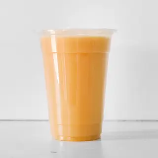 Peach milk tea