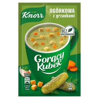Knorr - Gorący Kubek Ogórkowa z grzankami - 13 g