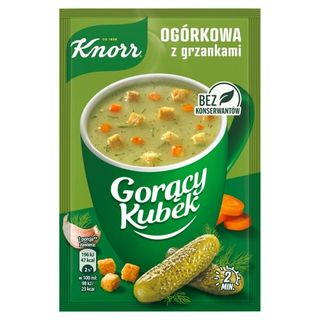 Knorr - Gorący Kubek Ogórkowa z grzankami - 13 g