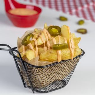 კარტოფილი გლეხურად (ცხარე)