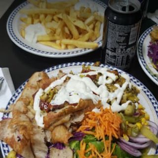 Plato Sultan Kebab (Media Ración)