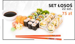 Set Łosoś 22szt