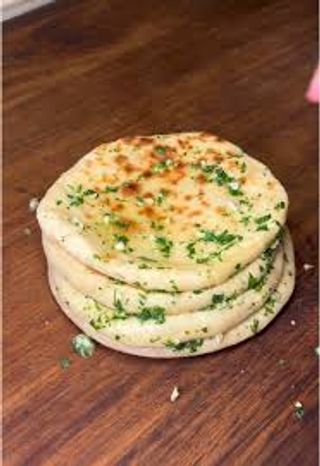 Pan nan de harina blanco