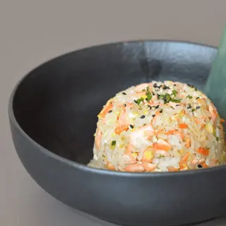 Salmon Yakimeshi 
