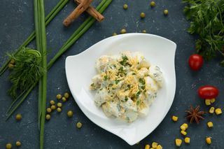 Яичный салат