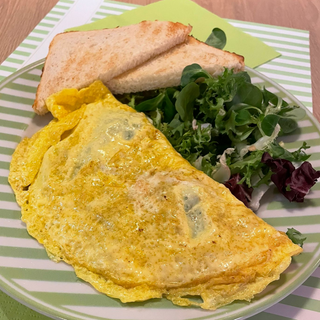 Omelette Spinaci e feta