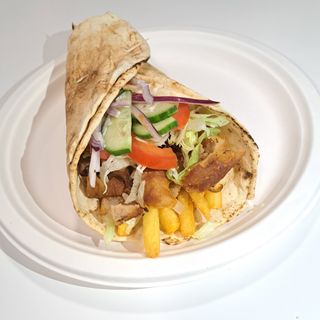 Shaorma de vită medie