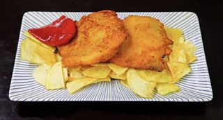 Mini cachopos de ternera y serrano