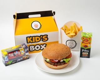 Сет детский с говяжьим бургером