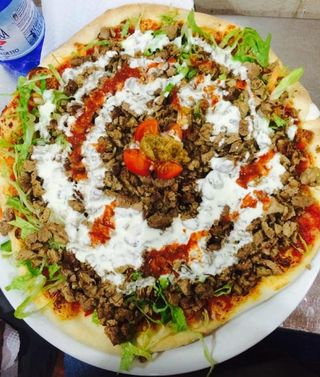 Pizza kebab