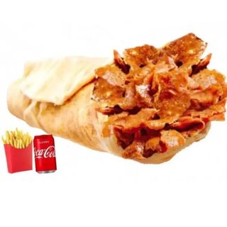 MENU DURUM KEBAB SOLO CARNE 