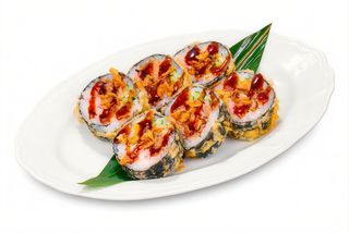 Tempura łosoś & krab