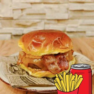 Combo CHEESEBEICON + Bebida + Patatas