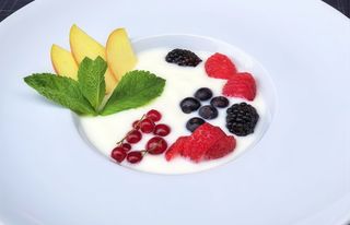 Crema de yogur griego