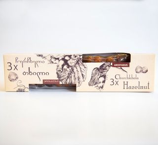 რქაწითელის ჩურჩხელა თხილის ( სამი ცალი)