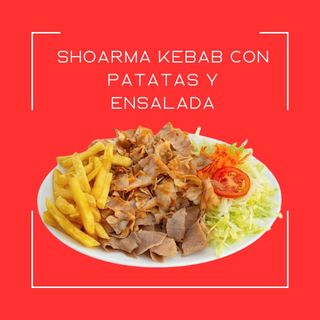 72. Plato De Shawarma Kebab