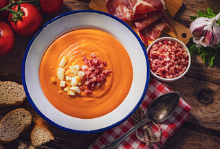 Sopa De Langostino Machacadas